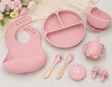 TAVAHB 9 PCS Premium Silicone Baby Feeding