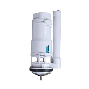 taxan dual siphon flush valve 10 inches  durable abs dual flush mechanism 3l6l  diy flush tank kit and fittings for one-piece western toilets  water-saving leak-proof  1 siphon unit only