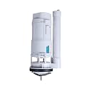 TAXAN Dual Siphon Flush Valve 10 Inches – Durable ABS Dual Flush Mechanism (3L/6L) | DIY Flush Tank Kit and Fittings for One-Piece Western Toilets | Water-Saving Leak-Proof | 1 Siphon Unit Only