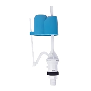 taxan toilet flush tank adjustable inlet valve  adjustable 7 to 12 inches universal slim cap ballcock for one-piece western toilet  heavy duty virgin abs material  diy repair kit