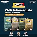 Taxmann's CRACKER COMBO for CMA Intermediate | Dec. 2026/June 2027 Exams | Group II – Papers 9 to 12 | CRACKER Series | OMSM, CAA, FMDA, and MA | July 2026 Edition | Set of 4 Books