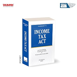 taxmann39s income tax act  pocket  authoritative pocket-sized book on the income-tax act offering comprehensive updated content with easy navigation  finance no 2 act 2024