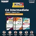 Taxmann's CRACKER COMBO for CA Inter | May/Sept. 2026 Exams – Group I | Papers 1 to 3 | CRACKER Series | Advanced Accounts, Law, and Tax | February 2026 Edition | Set of 3 Books