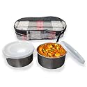 Taxton Stainless Steel Lunch Box with 2