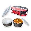 Taxton Stainless Steel Lunch Box with 2