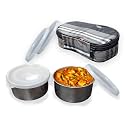 Taxton Stainless Steel Lunch Box with 2