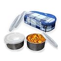 Taxton Stainless Steel Lunch Box with 2