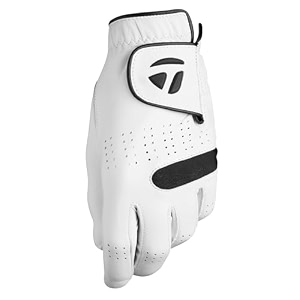 taylormade golf 2021 tour preferred flex glove right hand x-large  white