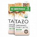 TAZO Organic Chai Latte Concentrate, Hot or Iced Black Tea, Easy-to-Serve, Everyday Lattes and Mocktails, 32 oz Carton 2 Count (Pack of 2)