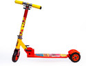 Tazomi Kids Road Runner Scooter, 4 Level Handlebar, Break & LED Light Wheel Scooter Tricycle Tricycle (Yellow)