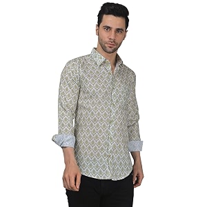 TB Trybuy.in Classic-Contemporary Mens Printed Full Sleeve