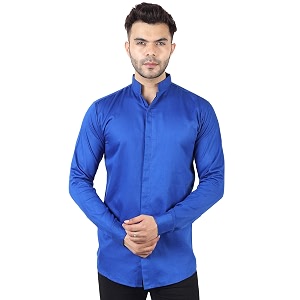 TB Trybuy.in Cotton Royal Blue Colored Solid