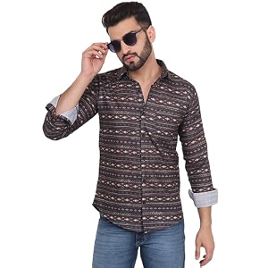 TB Trybuy.in Nomadic Mens Printed Full Sleeve