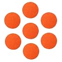 tBesme 100 PCS Adhesive Felt Circles,1.5 inch Self-Adhesive Felt Sticker for Party DIY Craft Projects,Sewing Handcraft Finishing (Orange)