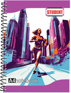 TBF Spiral A4 Notebook Yes 200 Pages