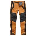 TBMPOY Men's Snow Ski Hiking Pants Waterproof Winter Fleece Lined Pants Camping Skiing Ice Fishing Pants with Belt