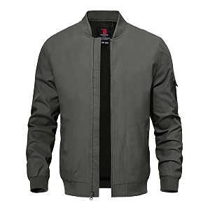 tbmpoy men39s windproof bomber jackets lightweight track jackets windbreaker outdoor golf fashion coat