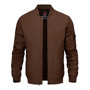 tbmpoy men39s windproof bomber jackets lightweight track jackets windbreaker outdoor golf fashion coat