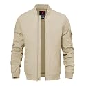 TBMPOY Men39s Windproof Bomber Jackets Lightweight Track