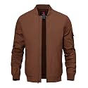 TBMPOY Men39s Windproof Bomber Jackets Lightweight Track