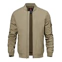 TBMPOY Men39s Windproof Bomber Jackets Lightweight Track