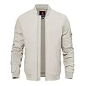 TBMPOY Men39s Windproof Bomber Jackets Lightweight Track