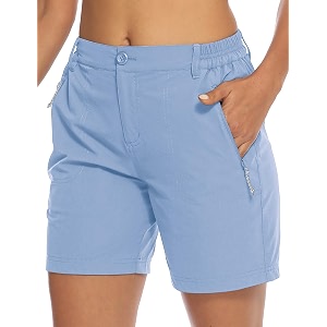 tbmpoy women39s 634 hiking cargo shorts quick dry with pockets work golf short lightweight outdoor active summer for women