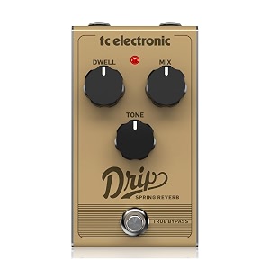 tc electronic drip spring reverb adjustable dwellmix and tone for sparkling reverb sound