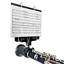 TC10C Clarinet Lyre with Flip Folder for Marching Band