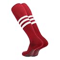 TCK Dugout Striped Baseball Socks &amp; Softball Socks for Kids and Adults