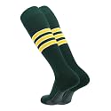 TCK Dugout Striped Baseball Socks &amp; Softball Socks for Kids and Adults