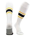 TCK Dugout Striped Baseball Socks &amp; Softball Socks for Kids and Adults