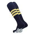 TCK Dugout Striped Baseball Socks &amp; Softball Socks for Kids and Adults