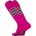 TCK Dugout Striped Baseball Socks & Softball Socks for Kids and Adults