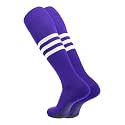 TCK Dugout Striped Baseball Socks &amp; Softball Socks for Kids and Adults