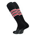 TCK Dugout Striped Baseball Socks &amp; Softball Socks for Kids and Adults