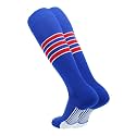 TCK Dugout Striped Baseball Socks &amp; Softball Socks for Kids and Adults