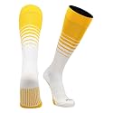 TCK Elite Breaker Striped Socks | Over-the-Calf Soccer Baseball Softball Socks | Extra Stretch for Shin Guards | USA Made
