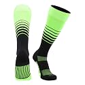TCK Elite Breaker Striped Socks | Over-the-Calf Soccer Baseball Softball Socks | Extra Stretch for Shin Guards | USA Made