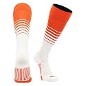 TCK Elite Breaker Striped Socks | Over-the-Calf Soccer Baseball Softball Socks | Extra Stretch for Shin Guards | USA Made