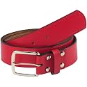 TCK Leather Baseball Belt 1.5" Wide Softball Belt For Adult Men &amp; Youth