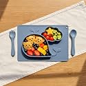 TCK Silicone Baby Meal Plate Set with