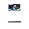 TCL 65-Inch Class S5 UHD 4K LED Smart TV with Fire TV (65S551F, 2024 Model) S45H S Class 2.0 Channel Sound Bar with Dolby Atmos
