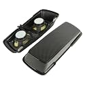 TCMT 6X9 Saddlebag Speaker Lids Fits for Harley Touring CVO Road King Road Glide Electra Glide Street Glide Ultra Classic 1993-2013 (Stype C, Dual 6"x 9" Speaker)