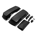 TCMT Saddlebags Dual 6x9 Speaker Lids Fits For Harley Touring CVO Road King Road Glide Electra Glide Street Glide Ultra Classic 1993-2013