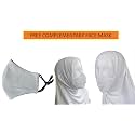 One Piece Premium Girls Slip on Instant Hijab - Jersey Hijab Age 10-16 yrs With Complimentary faceMask