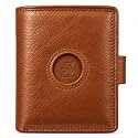 TDG Top Grain Leather Trifold Wallet for