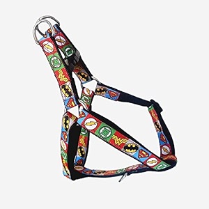 tdit xdc justice league step-in easy walk dog harness size small