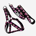 TDIT X�DC Supergirl Step-in Easy Walk Dog Harness with Leash(Size Small)