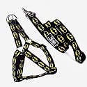 TDIT X�DC Batman Step-in Easy Walk Dog Harness with Leash (Size Medium)
